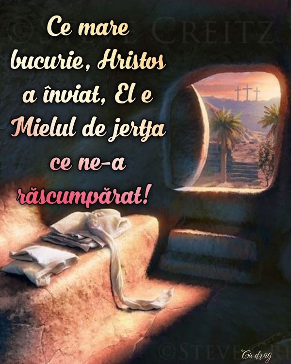 Hristos, Mielul lui Dumnezeu care s-a jertfit pentru noi!